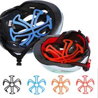 Almohadilla De Interiores De Casco De Bicicleta De Silicona Flexible Y Transpirable Reemplazo Para Casco De Motocicleta Deportivo - details 2