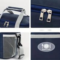 Bolsa De Almuerzo Aislada Reutilizable Y Congeladora Para Oficina Escuela Pícnic Playa Con Correa De Hombro Ajustable Apta Para Niños/Adultos - details 8