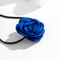 Collar Gargantilla Elegante Con Gran Flor Para Mujer Moda 2023 Cadena Larga De Nudo Joyería En Collar De Cuello - details 16
