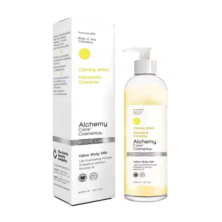 ALCHEMY CARE COSMETICS | LEMON BODY MILK 250MLHidrata y Cuida Piel | con Vitamina E | Prensado en Frío - 1