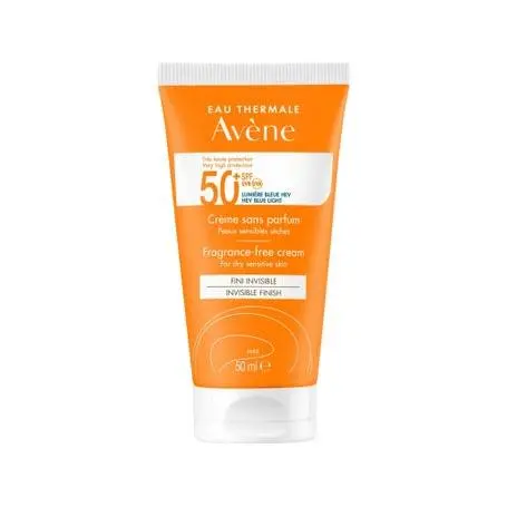 Avène Crema Sin Perfume SPF50+ 50ml - 1
