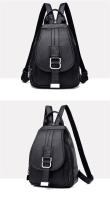 Mochila Multifuncional De Cuero Para Mujer Diseñadora Antirrobo Gran Capacidad Estilo De Viaje Moda Para Adolescentes - details 9