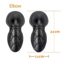 Inserción De Protección Para Chaqueta De Motocicleta CE Protector De Espalda Hombro Codo Rodilla Con Alta Elasticidad CR-11 Accesorios De Armadura Para Motociclista - details 4