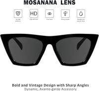 Gafas de Sol Cuadradas Ojo de Gato para Mujer Estilo Trendy, Modern aspecto model, comodidad, Cierres y durabilidad - details 2