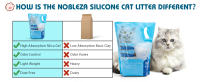 Nobleza - Arena para gatos de sílice Camada para gatitos de gel de diamante 3.8L Absorbente, Cómodo Biodegradable - details 4