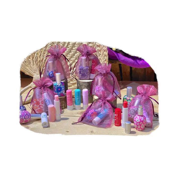 Detalles para invitados de boda comuniones bautizos lote de 10/25 unidades bálsamo de labios Yes Love con perfumador en bolsa de regalo regalos para invitados de boda aniversarios celebraciones bautizos regalos originales para invitadas - 1