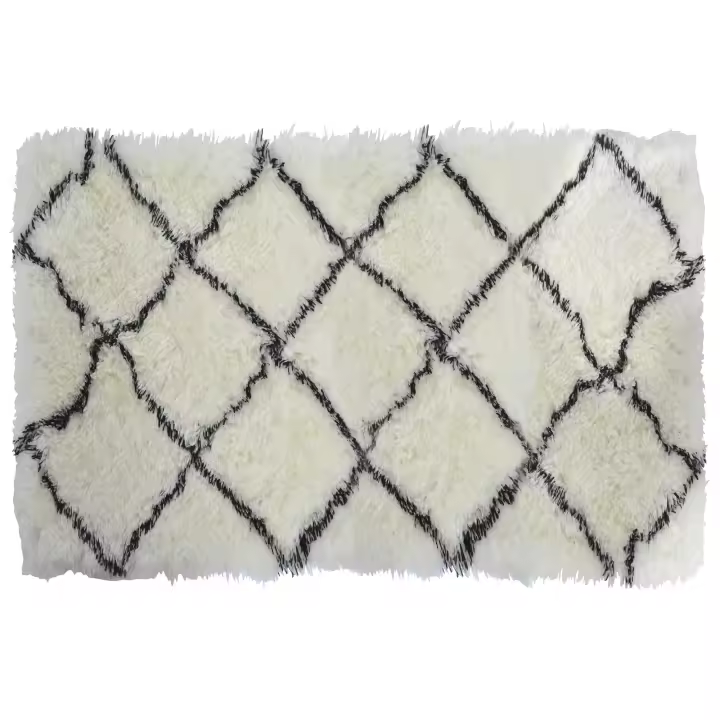 ALFOMBRA POLIESTER 160X230X5 150 GSM, ROMBOS TX204764 - 1