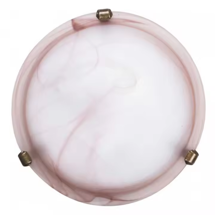 Aplique Plafón E27 Cristal Estilo Clásico Metal IP20  RABALUX - 1