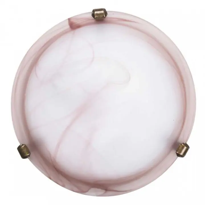 Aplique Plafón E27 Cristal Estilo Clásico Metal IP20  RABALUX - 1