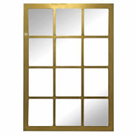 Espejo Ventana Fabricado en España – Mod Siena Industrial- Acabado Artesanal – Espejo de Pared Ideal para Salón, Recibidor... - details 3