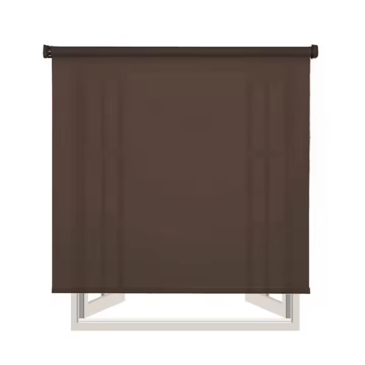 MIRAMAX-Estor enrollable translúcido liso -Medida Desde 60 a 180 cm de Ancho, Color Blanco,Gris,Marron, Estores traslucidos de Calidad para Ventanas y Puertas. - 1