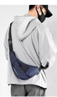 Bolso bandolera pequeño de piel con membrana para hombre, informal, ajustado, antirrobo, bolso de mano expandible para hombre - details 23