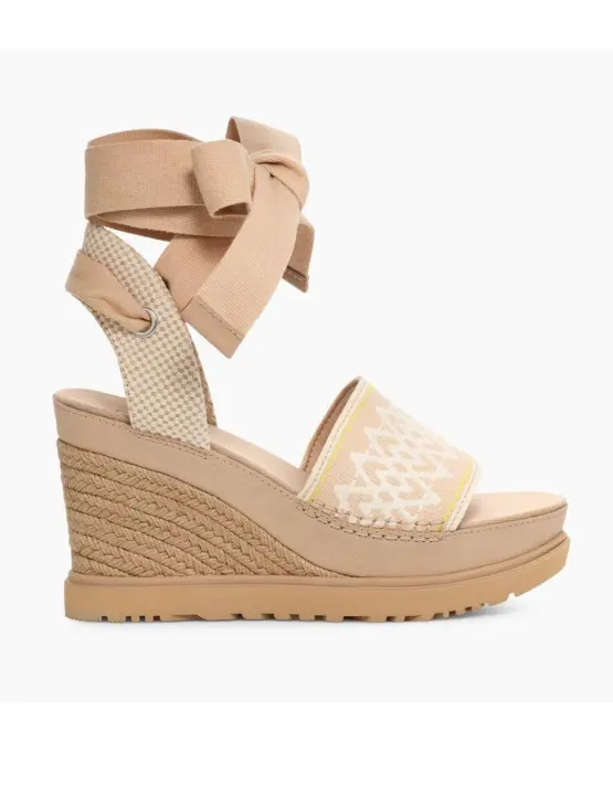 Alpargata UGG beige abbot Ankle Wrap - 1