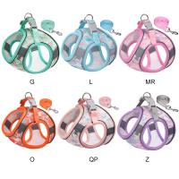 Juego De Arnés Y Correa Para Perros Y Gatos Pequeños Y Medianos Con Cinta De Pecho Reflectante Y Transpirable Ropa De Perro Vestido De Exterior Para Caminar - details 9