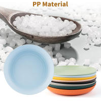 Juego De Cubiertos De Estraw Trigo 4Pcs Incluye Taza Y Plato Portátil Para Picnic Y Camping Juego De Comedor Ecológico - details 3