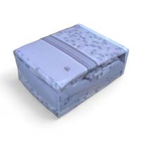 Juego de sábanas pirineo invierno 120 g – Iris Azul bajera 30 cm + largo 200 cm – camas 90 | 105 | 135 | 150 y 180 cm| Mercatienda.es - details 3