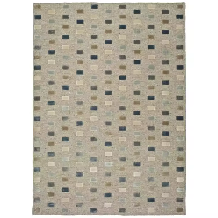 ATTICGO Alfombra de Interior Estilo Geométrico en Multicolor - Isabella 643 | 200X290, 67X105, 160X230, 120X170, 140X200 cm - 1