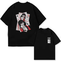 Camiseta De Anime Kakegurui 90s Japonés Para Hombres Y Mujeres Estilo Casual Manga Yumeko Jabami Verano Manga Corta Cuello Redondo Streetwear Cosplay - details 8