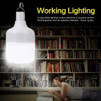 Bombilla LED regulable para camping, 5 Modos de Luz, recargable por USB - details 2