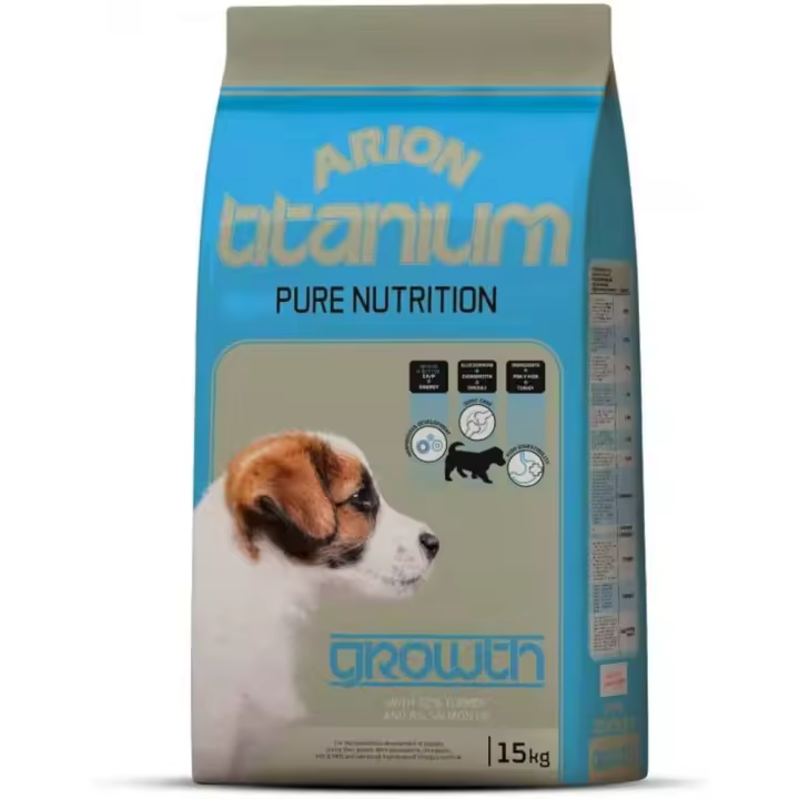 Pienso para Perro Cachorro ARION Titanium Growth 15kg - 1