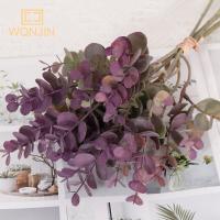 6PCS Hojas De Eucalipto Artificiales Para Decoración De Navidad Arco De Flores Falsas Para Pastel DIY Y Hogar - details 6