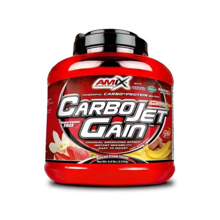 Carbojet Gain 2.25 kg | Suplemento de Carbohidratos Complejos para Ganar Masa Muscular | AMIX™ - 1
