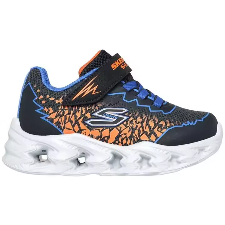 Zapatillas Skechers Vortex 2.0 - Zorento Niño Negro/Azul - 1