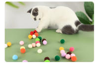 Juguete Interactivo Para Gatos 20PCS Set Con Pistola De Juguete Y Bolas De Peluche Alcanza Altos Niveles De Diversion Silenciosa Y De Alta Rebound Para Entretener a Los Gatos - details 10