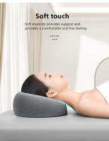Almohada De Espuma De Memoria Ergonómica Para Descansar Cabeza Y Cuello Soporte De Masaje Corporal Para Salón De Belleza - details 4