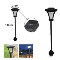 Farol LED Solar Vintage Exterior – Lámpara Solar de Pie con Luz Cálida para Jardín, Navidad y Decoración de Fiestas - Kmt Style - details 0