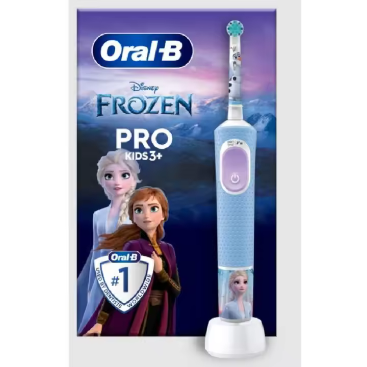 ORAL-B Vitality Pro3 Cepillo Dental Eléctrico Pro Kids 3+ Edición Frozen de Diney - 1