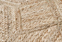 Alfombra yute Kobe- Parentesi Quadra - details 2