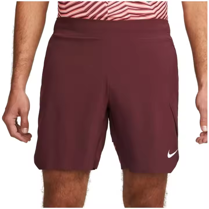 Short Nikecourt Dri-Fit Slam Para Hombre En Color Granate - 1