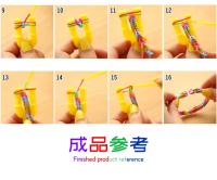 Juego De Banda De Goma Luminosa Arcoíris Para Niños Set De Puzle DIY Tejido Manual Pulsera Loom Kit De Juguetes Educativos - details 9
