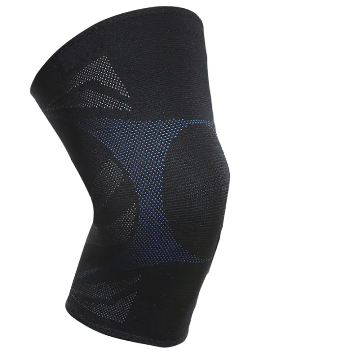 Veidoorn 1PC Soporte De Rodilla Deportiva Para Hombres Elástico Con Banda Antideslizante Equipamiento De Fitness Mordaza De Rodilla Para Baloncesto - 1