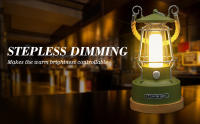 Lanterna De Camping Retro VN Recargable Y Dimmer LED Impermeable Y Batería Potenciada Luz De Camping Vintage Con Fuente De Alimentación DRY BATTERY - details 8