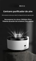 Cenicero Inteligente Purificador de Aire,2 en 1 with HEPA Filter y Tecnología Iones Negativos, Delete Humo y Malos Olor in Tabaco,USB Recargable y Automático,Ideal para Hogar y Oficina, Gift Perfecto para Fumadores - details 0