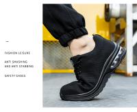Nuevos Estilos De Botas De Seguridad Para Hombres Con Punta De Acero Antideslizantes Zapatillas De Trabajo Indestructibles Para Senderismo - details 11
