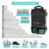 Juego De Destornilladores Precisi\u00f3n 138 En 1 Con Imanes Kit De Herramientas Multifuncionales Para Reparaci\u00f3n De iPhone Xiaomi PC Incluye Destornillador Y Broca - details 2