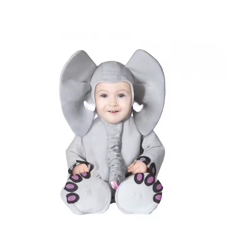 Guirca Disfraz de Elefante Baby para bebés - 1