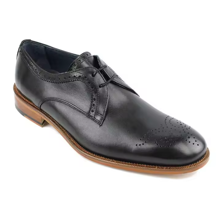 Zapato Ebro Elegante Segarra  Piel Vacuno Suela Cuero - 1