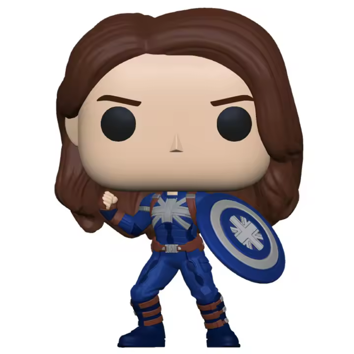 Figura Pop Marvel What If Captain Carter Stealth-Figura de Vinilo Coleccionable - Idea de Regalo- Mercancia Oficial - Juguetes para Niños y Adultos - Movies Fans - Muñeco para Coleccionistas y Exposición - 1