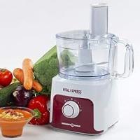XSQUO Useful Tech Robot de Cocina Vital Xpress con Tecnología Ultrachop y 750 W de potencia. 8 funciones en 1, corta, raya, pica hielo, amasa, bate, licua y emulsiona. Dos velocidades y función Pulse. Facil limpieza de los  accesorios en Lavavajillas. - details 3