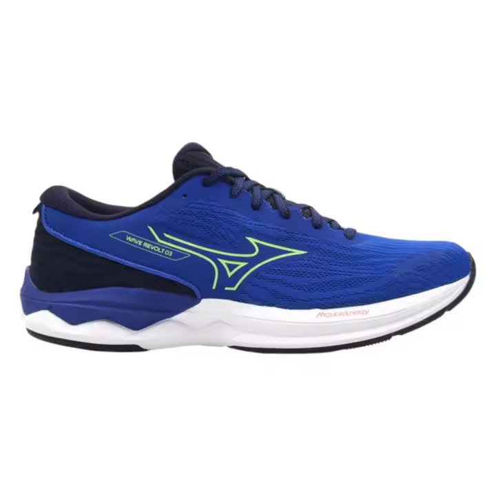 Zapatillas Mizuno Wave Revolt 3 Azul Cobalto J1Gc2481-62 Running Hombre - 1
