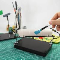 Soporte De Pintura Con Base Y Clip Magnético Flexible 12PCS Herramientas De Modelado Para Aerógrafo Y Artesanía - details 3