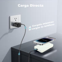 FYRA CONSUMER ELECTRONICS Cargador Inalámbrico Portátil Magnético FYRA para Iphone 14/13/12/Pro/Pro Max/mini - 5000mah O 10000mah - Carga 5W Hasta 15W - details 2