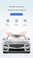Parasol De Sol Para Ventanas Delanteras De Coche Protección Solar Verano Ajustable Bloquea El Calor Del Interior Del Coche Suministros De Refrigeração - details 2