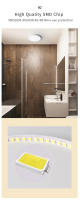 Luz De Techo LED Moderna Pequeña Redonda 6W 9W 13W 18W 24W 110V 230V Panel LED Para Baño Porche Habitación De Trabajo Y Cocina - details 2
