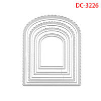 Molde De Corte De Metal En Forma De Flor Redonda Cuadrada Triangular Y Irregular Para Scrapbooking Tarjetas Y Manualidades - details 5