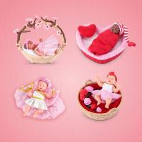Pack 2 Capsules - ZURU 5 Surprise My Mini Baby Sweet Hearts - Cápsula Misteriosa Coleccionable, Juguete para Niñas, Bebé en Miniatura Realista, Juego y Accesorios - details 1